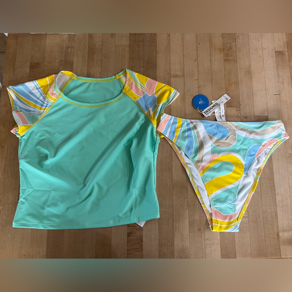 NWT Cupshe Two Piece Swimsuit Large